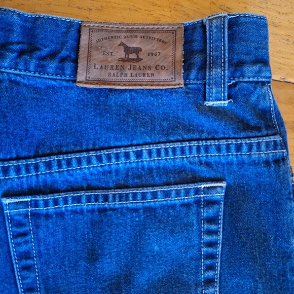 Vintage Petite Ralph Lauren cropped jeans P2 - Picture 4 of 5